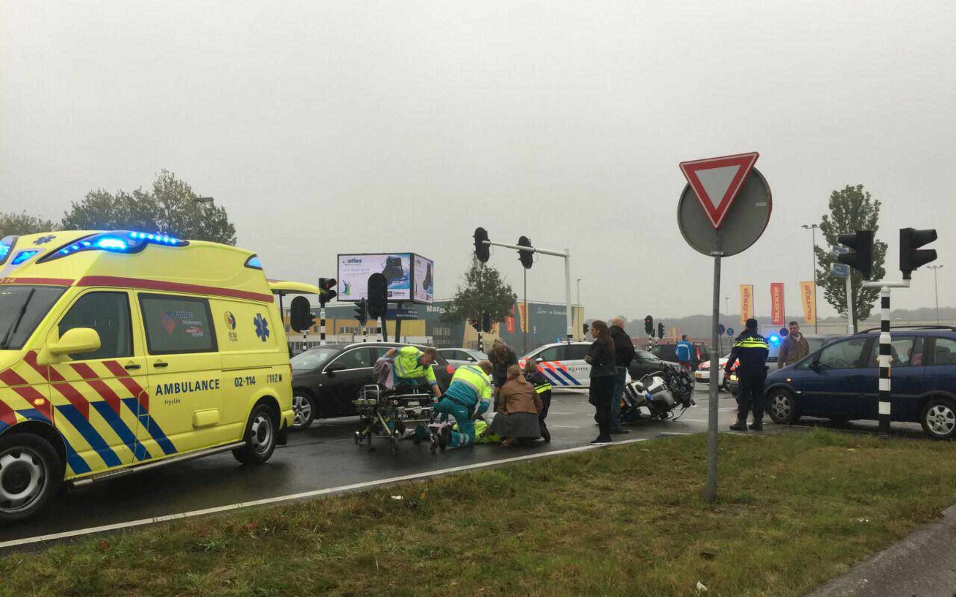 Politieman Gewond Bij Ongeluk In Leeuwarden Leeuwarder Courant