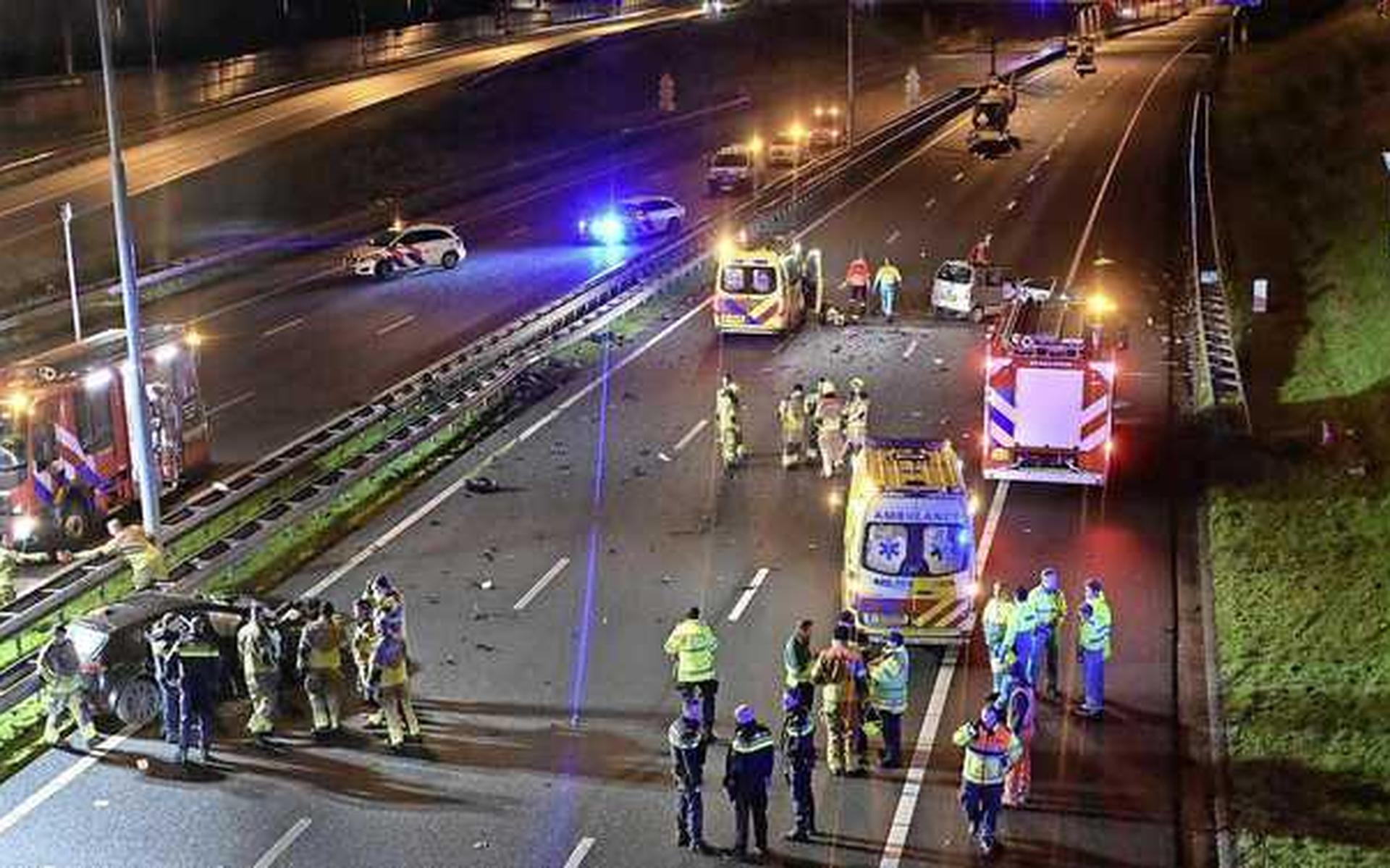 Drie Doden Door Aanrijding Met Spookrijder Op A Bij Prinsenbeek