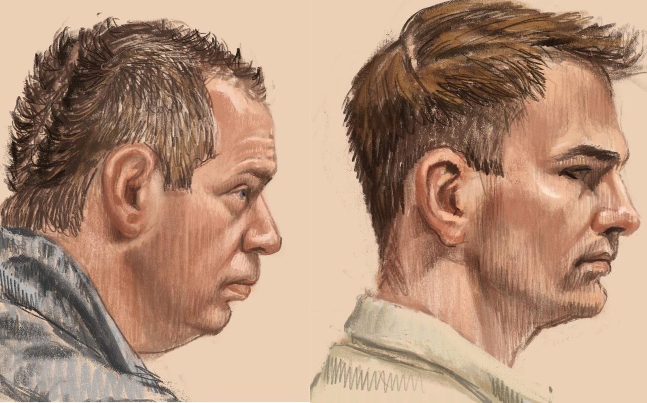 De verdachten Tjeerd P. (links) en Jaimy W. van de moordaanslag op Willem Groeneveld en zijn vriendin. De verdachten Tjeerd P. (links) en Jaimy W. van de moordaanslag op Willem Groeneveld en zijn vriendin.