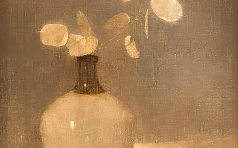 Jan Mankes: ‘Japanse vaas met Judaspenning’ (1916) olieverf op doek (1916).