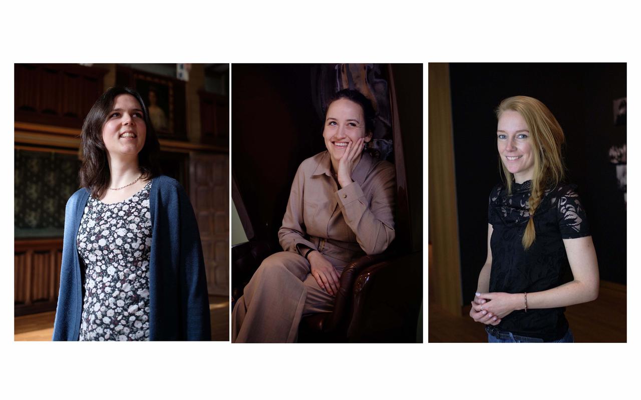 Floor Huisman, Nadia Abdelkaui en Marre Faber-Sloots (vlnr). Floor Huisman, Nadia Abdelkaui en Marre Faber-Sloots (vlnr).