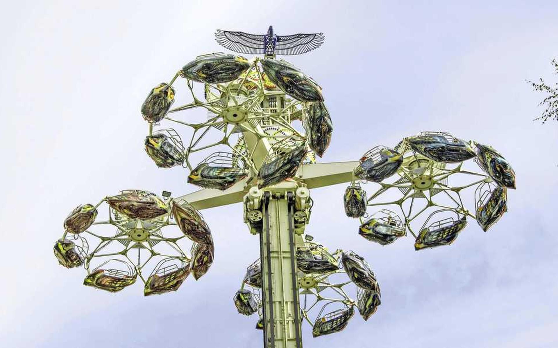 Bezoekers pretpark Slagharen zitten vast op 10 meter hoogte - Leeuwarder Courant