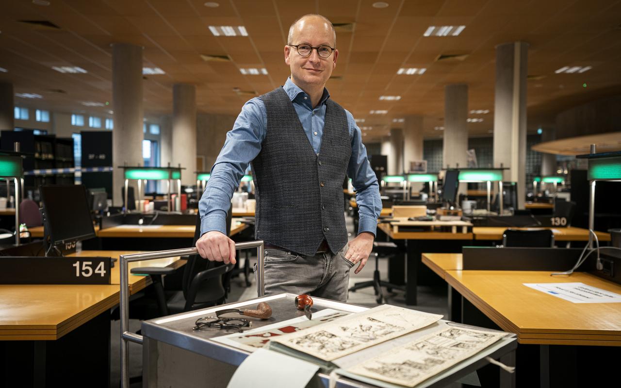 Journalist en scenarist Frank von Hebel . Journalist en scenarist Frank von Hebel .