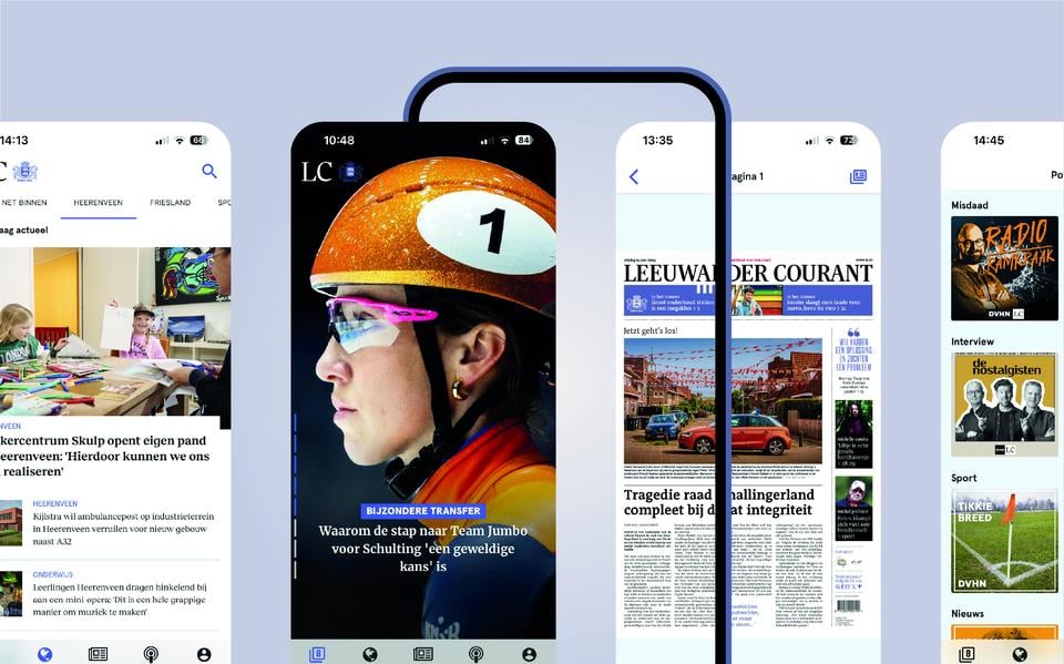 De vernieuwde app van LC.