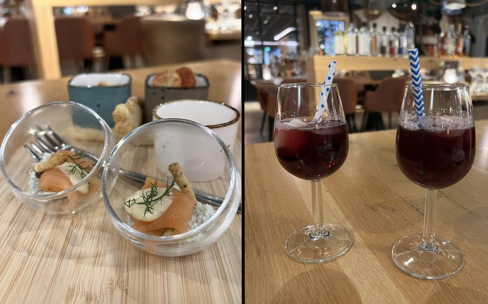 Amuse en voorgerecht