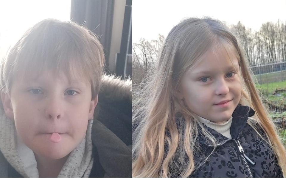 Jeffrey (10) en Emma (8) zijn vermist uit de omgeving van Beerta.