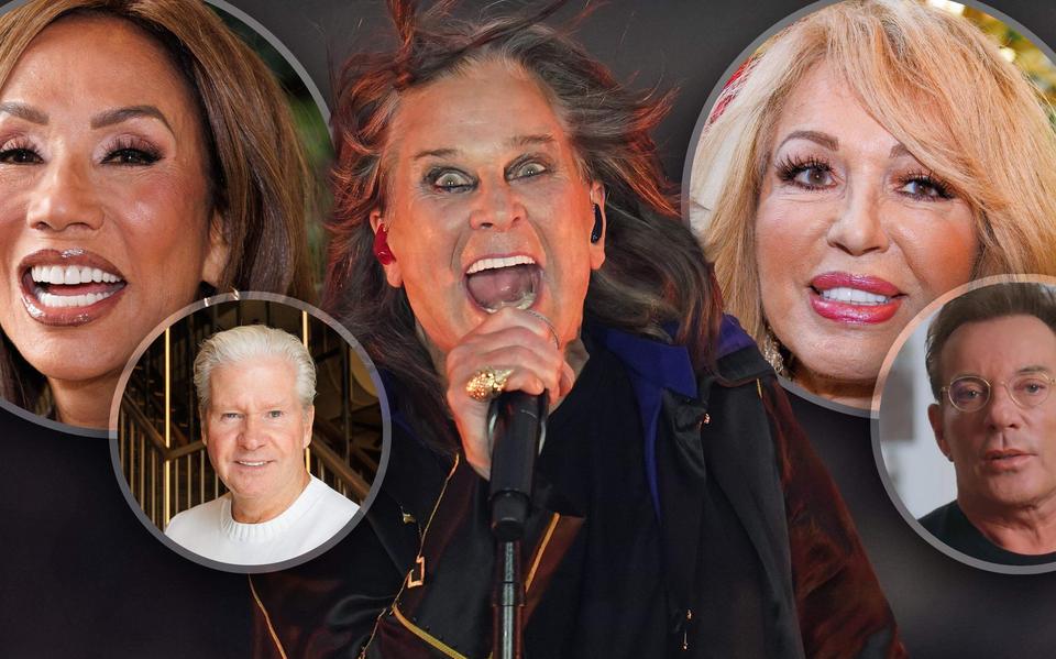 Publiekstrekkers uit het genre van de realitysoap. In het midden een van de pioniers: Ozzy Osbourne.