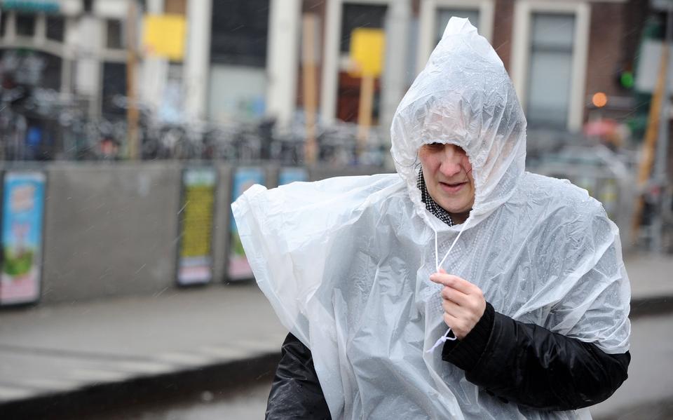 Het wordt nat en fris.