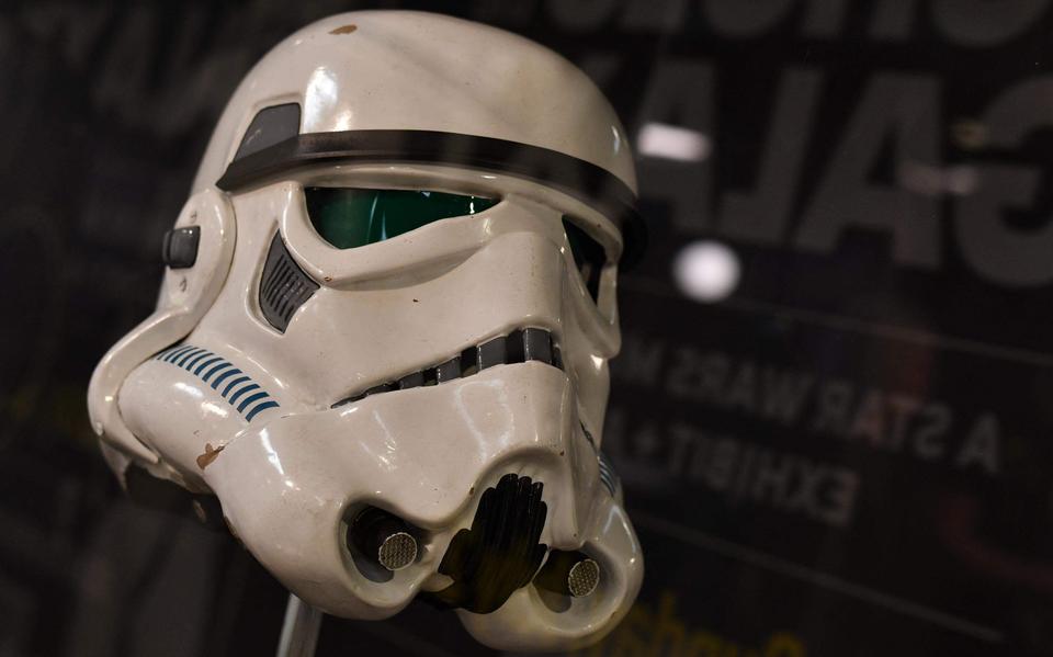 Bijna 50 jaar oud: de iconische Stormtrooper-helm uit Star Wars. 