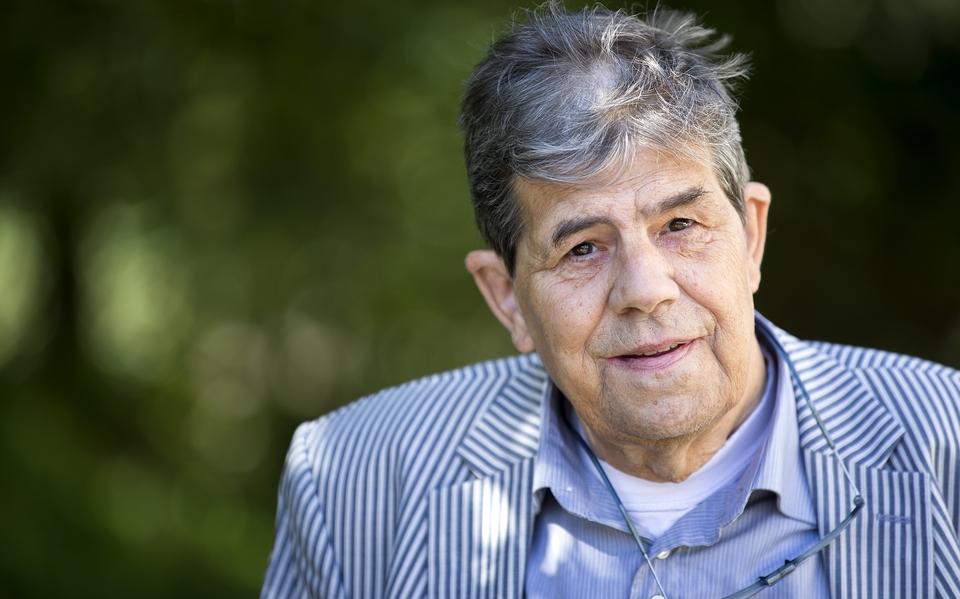 Joost Prinsen tijdens de programmapresentatie van omroep Max in 2013.