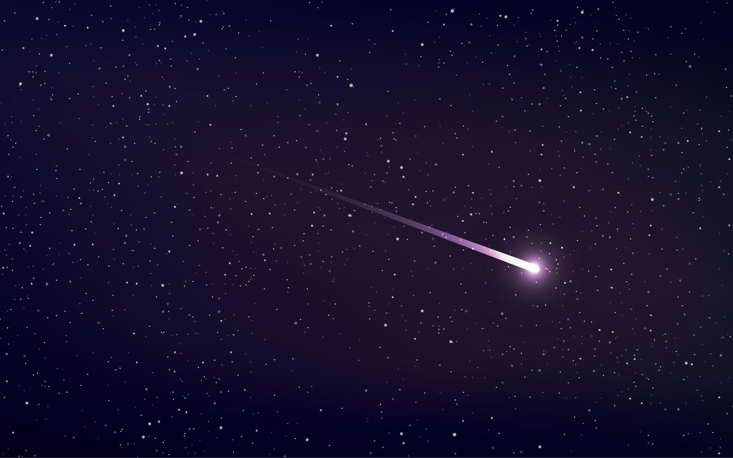 Komende nacht kan je een hemel vol vallende sterren zien. Dit is het