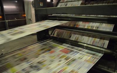 De drukkerij van Mediahuis Noord in Leeuwarden neemt straks het drukwerk van Hoekstra over.
