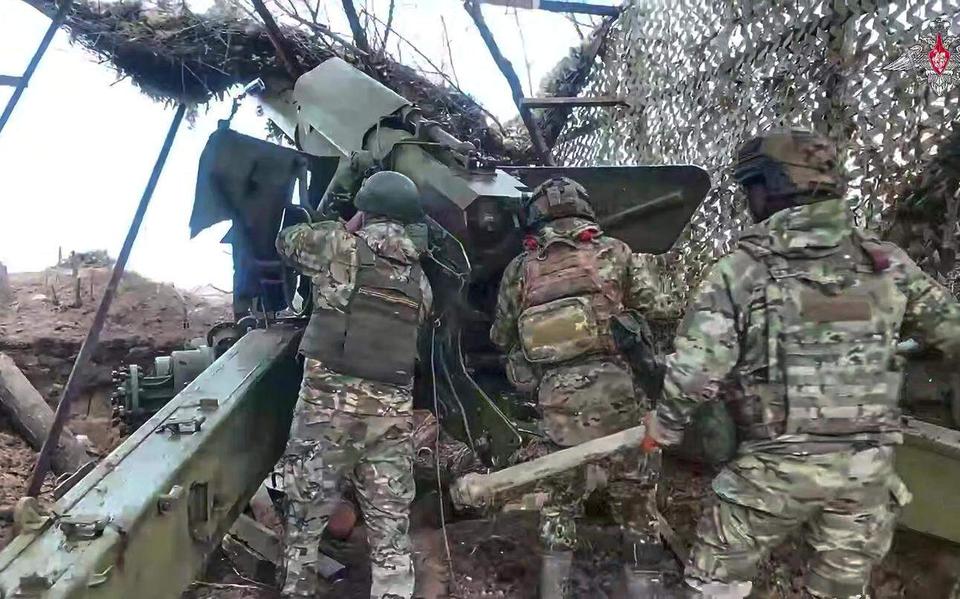 Russische soldaten.