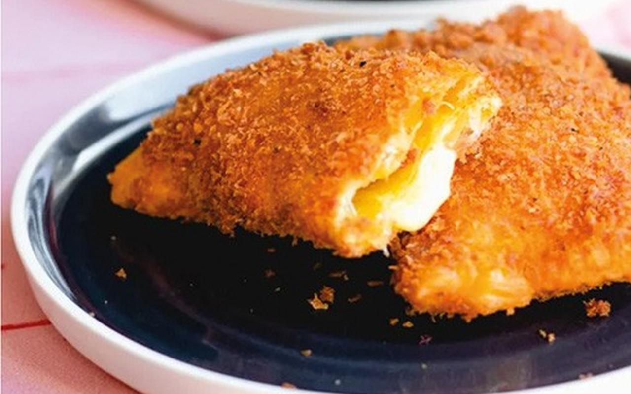 Kaassoufflés met geitenkaas. Kaassoufflés met geitenkaas.