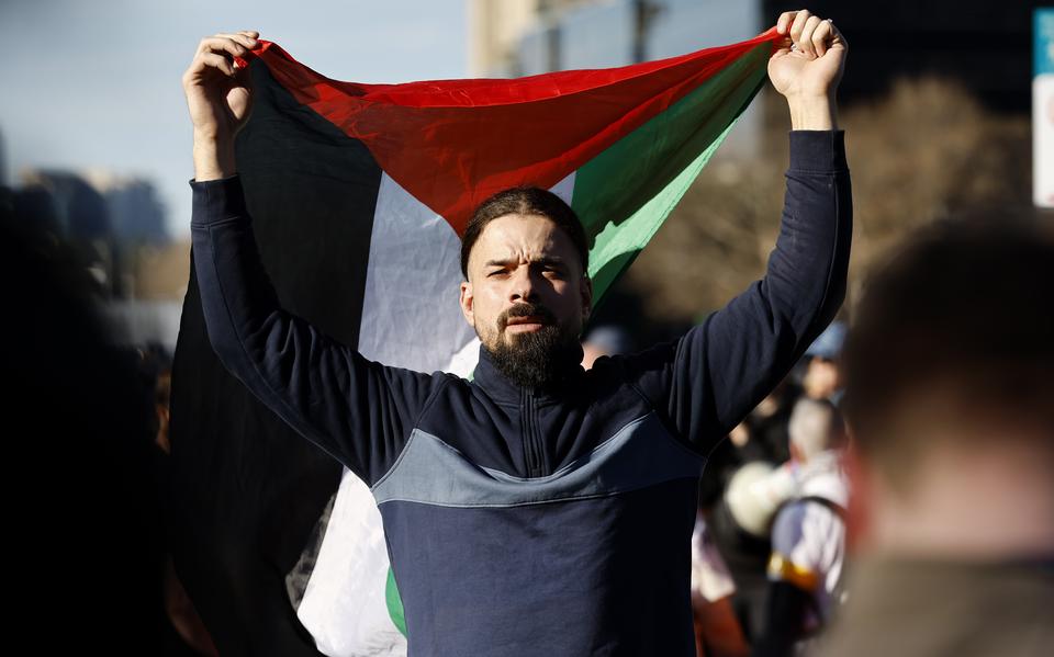 In Israël en veel andere landen, zoals hier in Australië, wordt geprotesteerd tegen de situatie in Gaza.