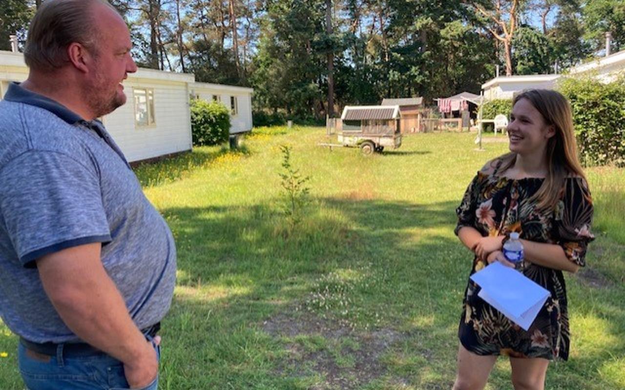 Roelof en Sanne, bewoners van camping Panda Rosa Roelof en Sanne, bewoners van camping Panda Rosa