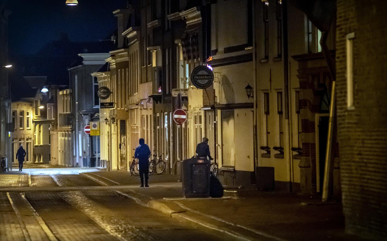 De omgeving Folkingestraat-Haddingestraat in Groningen op een vrijdagavond.