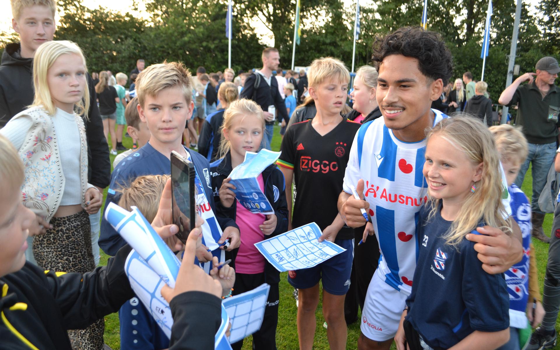 Profs SC Heerenveen blijven trouw aan Gaasterland. Philip: 'Se ha ús it fel net oer de eagen lutsen.