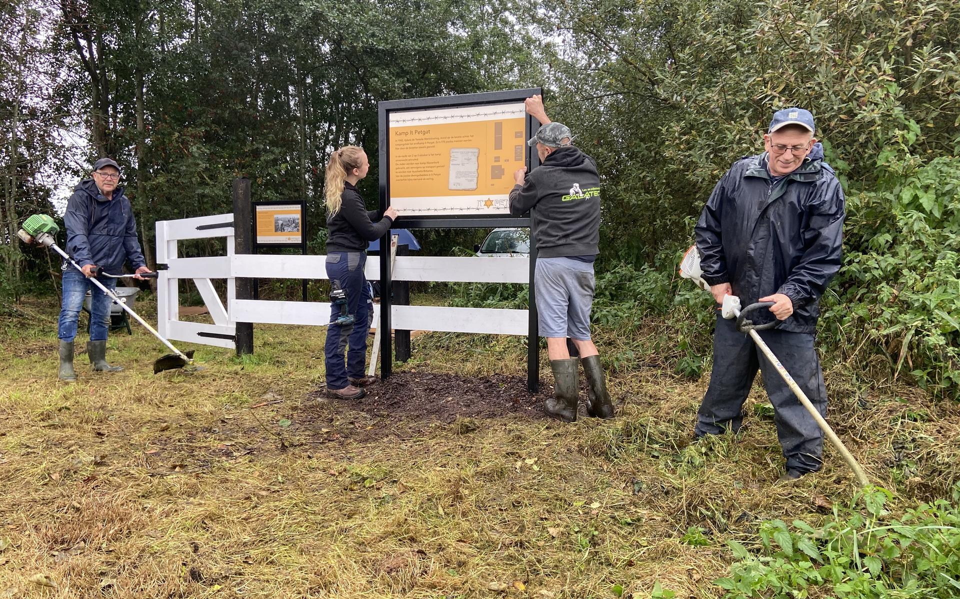 Historie It Petgat is permanent zichtbaar. Zaterdag vindt herdenking plaats op locatie voormalig str