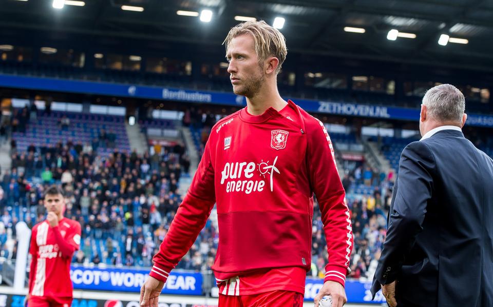 Michel Vlap in het Abe Lenstra-stadion.