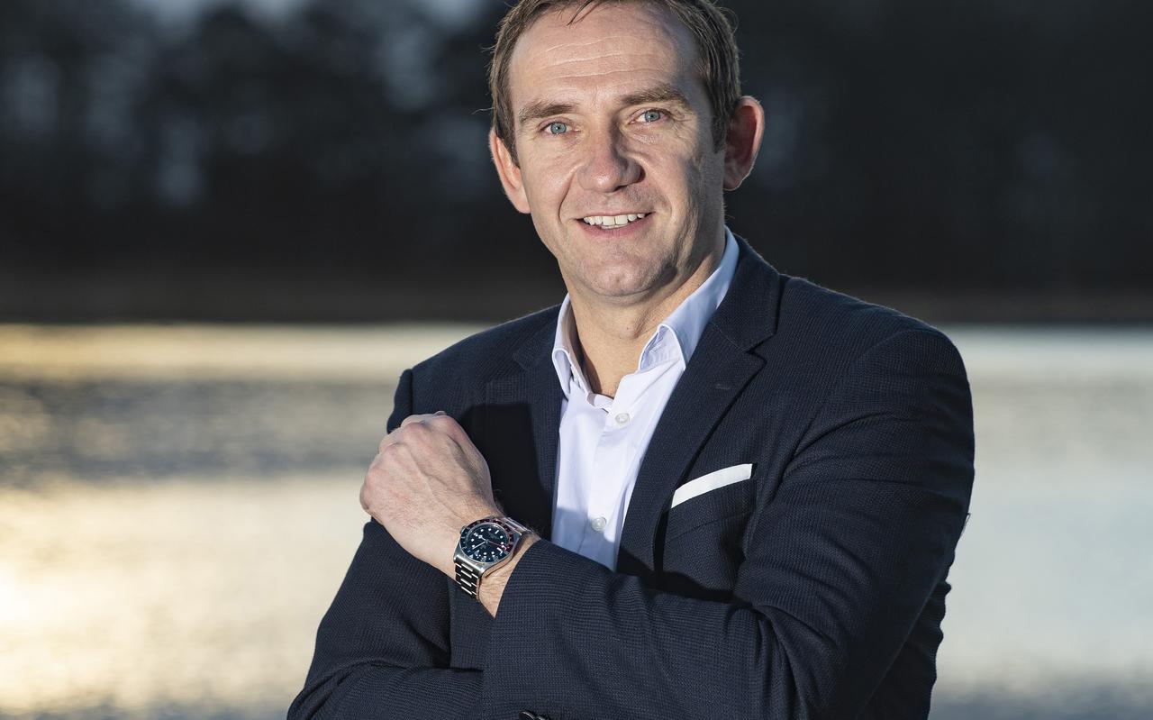 Ferry de Haan, technisch manager van SC Heerenveen. Ferry de Haan, technisch manager van SC Heerenveen.