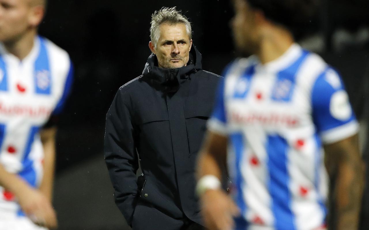SC Heerenveen-trainer Kees van Wonderen. SC Heerenveen-trainer Kees van Wonderen.
