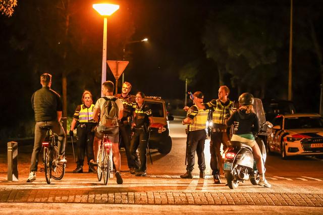 Project X in Joure. Politie massaal ingezet