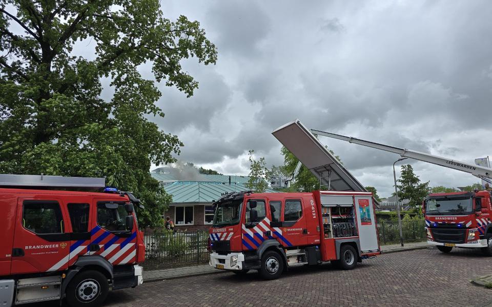 Brand in basisschool IKC Sint Paulus in Leeuwarden.