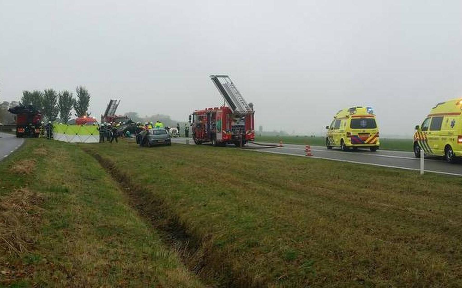 Oorzaak ongeval Reduzum: auto raakte in slip