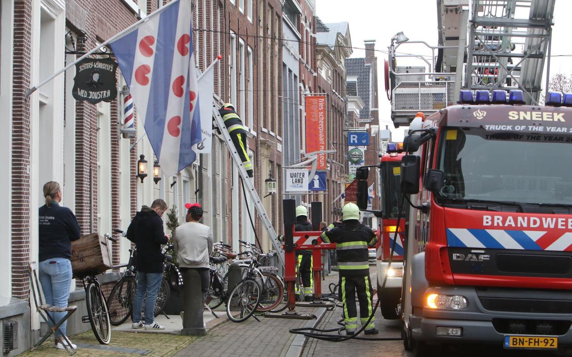 November vorig jaar woedde er een korte brand in het Scheepsvaartmuseum Sneek..