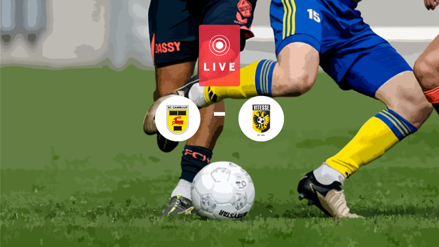 LIVE | SC Cambuur tegen tien man Vitesse in kaartenfestival, maar nog geen doelpunten in Leeuwarden