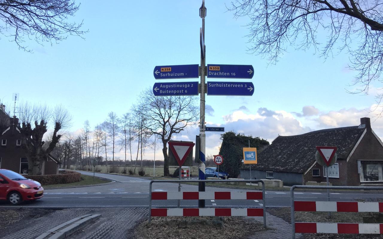 Plan voor fietstunnel bij Surhuizum ligt nog steeds op tafel - Leeuwarder Courant