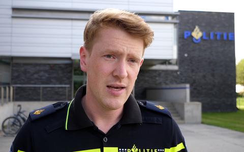 Politiewoordvoerder Thijs Damstra