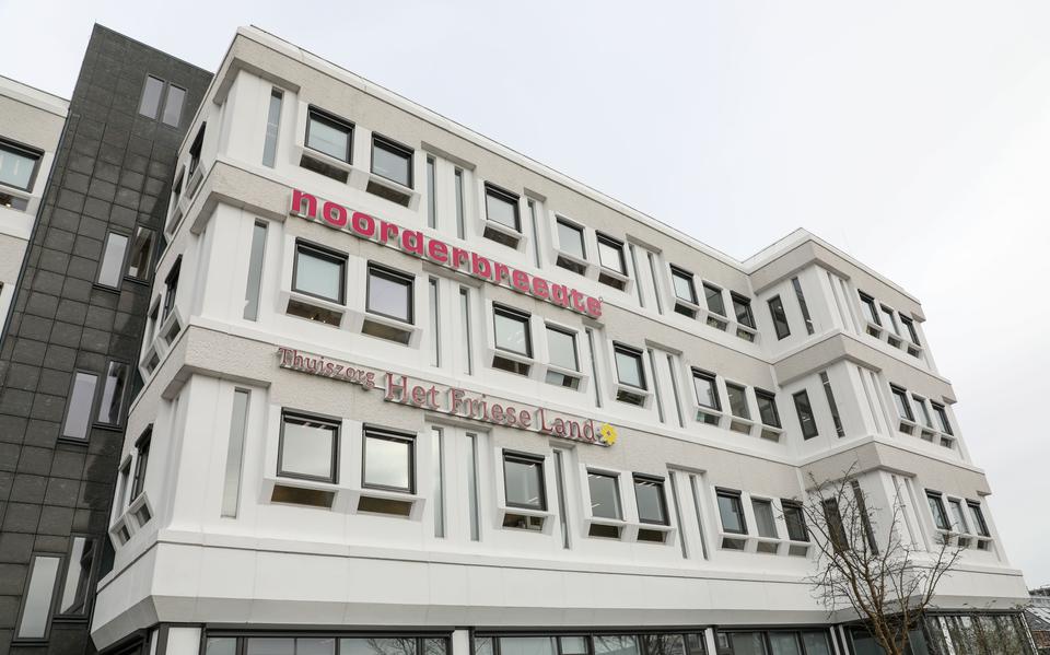 Het kantoorpand van Noorderbreedte en Thuiszorg het Friese Land in Leeuwarden.
