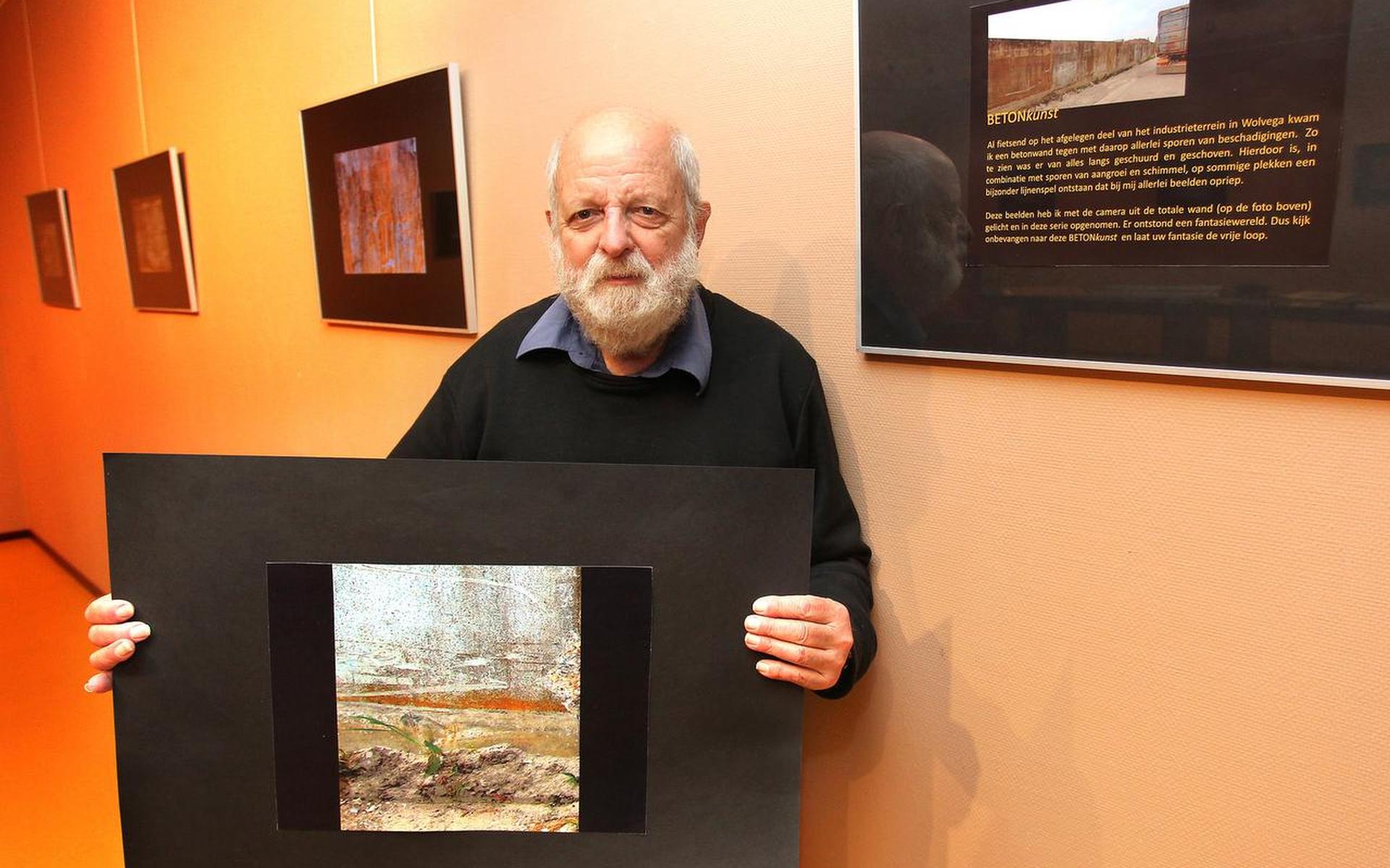 Jacques Platenkamp maakt 24-delige fotoserie van betonmuur: 'Kijk eens anders naar dingen' - Leeuwar