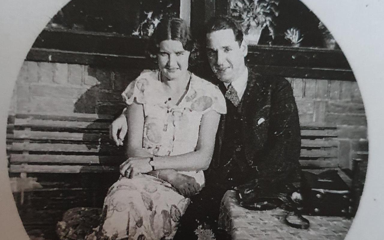 Max Roeper en zijn vrouw Louise Roeper-Piekema in de mooiste jaren van hun leven. 