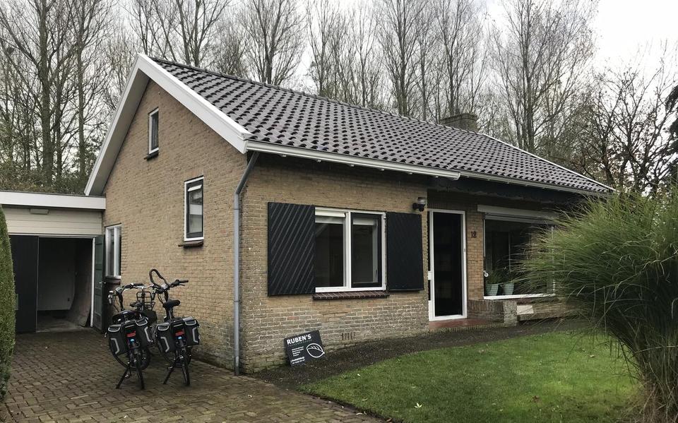 De woning in Oudebiltdzijl. FOTO AISE VAN BEETS
