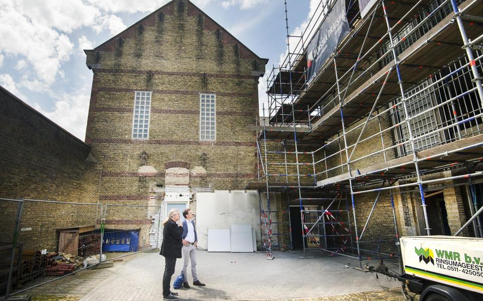 Verbouwing Blokhuispoort in volle gang. 
