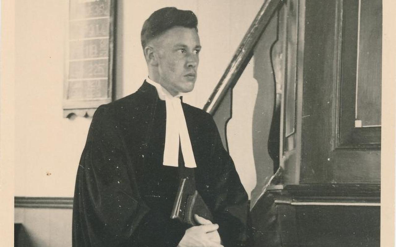 Herman Denkers als jong predikant. Herman Denkers als jong predikant.