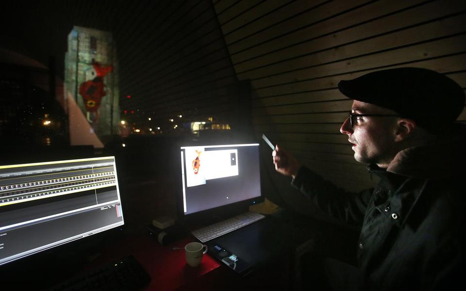 Jules van Hulst: ,,Kan het witte licht even aan?’’
