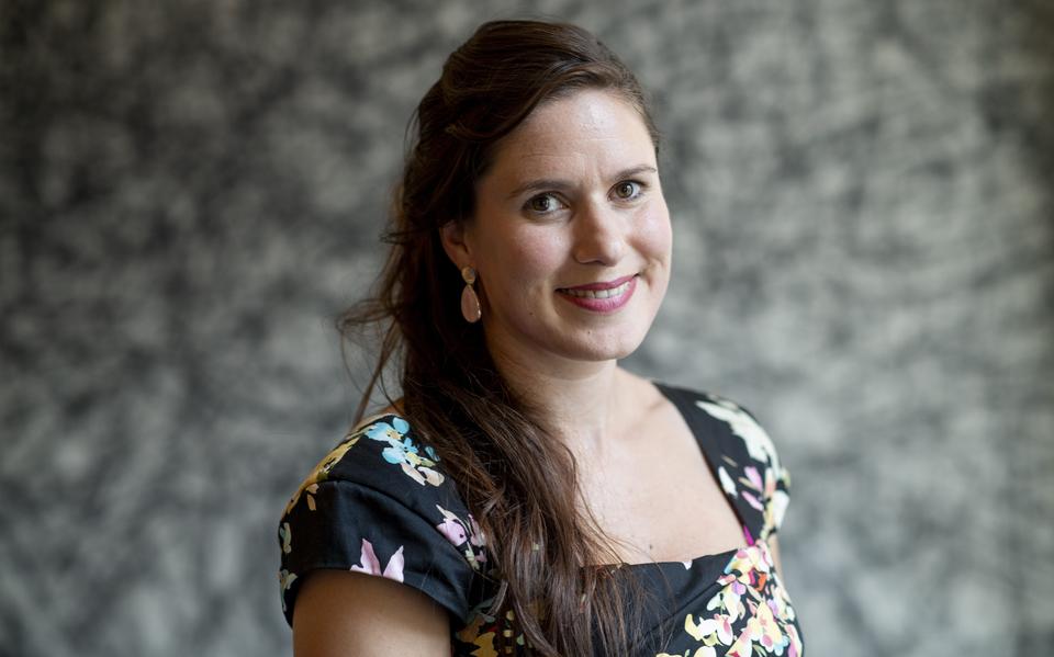 Gedeputeerde Eke Folkerts (BBB). 