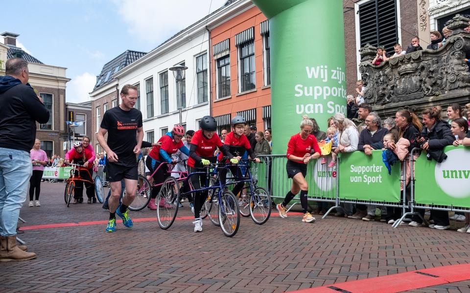 Frame Running op de 4mijl in Sneek.