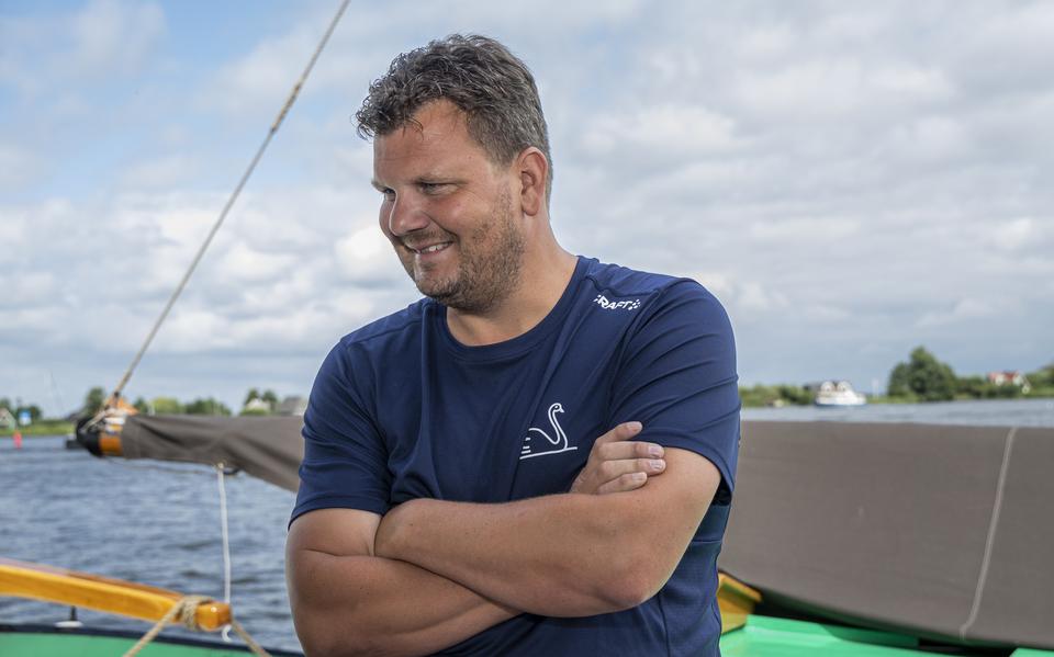 Schipper Andries Brouwer van de Twee Gebroeders uit Langwee