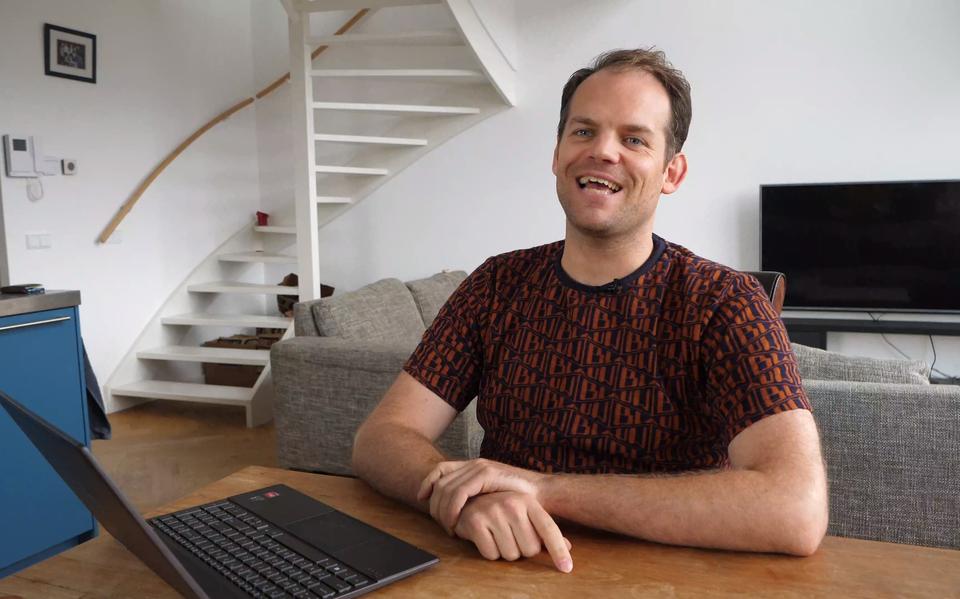 Sibbe Jan Noppert kreeg vooral positieve reacties op zijn liefdescampagne. ,,De rode draad is dat mensen zich in de waarde van liefde herkennen."