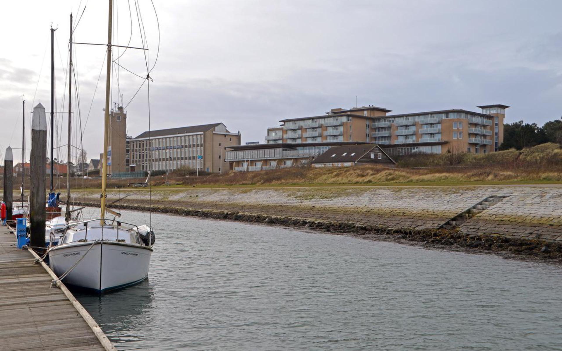 Het omstreden Dellewalgebied met links op de achtergrond de Zeevaartschool. FOTO JAN HEUFF