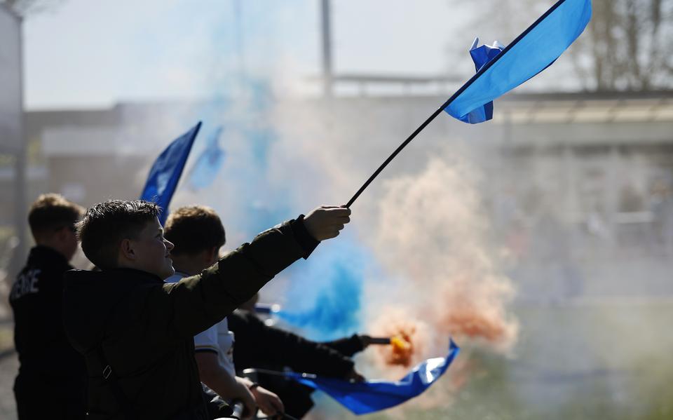 Surhústerfean zal in de nacompetitie de steun van de supporters hard nodig hebben..