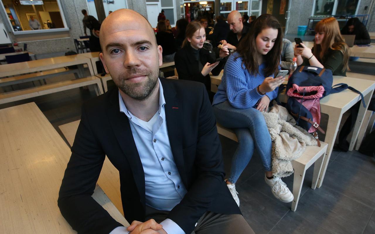 Renze Tjoelker: ,,Het is belangrijk dat je leert om dingen naar je eigen hand te zetten.'' Renze Tjoelker: ,,Het is belangrijk dat je leert om dingen naar je eigen hand te zetten.''