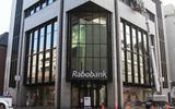 Een vestiging van de Rabobank in Leeuwarden. Bankkantoren verdwijnen meer en meer uit het straatbeeld.  foto anton kappers