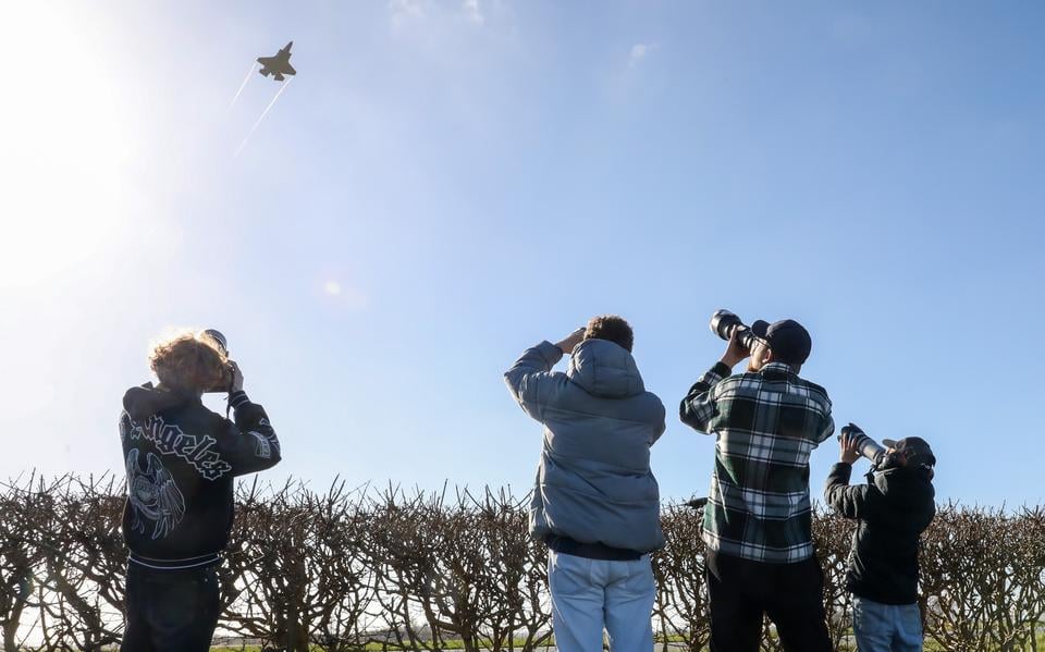 De grote vliegoefening, Ramstein Flag, trok in 2025 vliegtuigspotters.