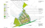 Het vernieuwde wijkplan voor Unia-West, een buurt met ruim 200 woningen ten zuiden van de Leeuwarder wijk Techum. Bron: gemeente Leeuwarden.